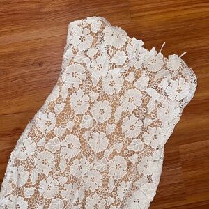 Wedding Long White Lace Dress